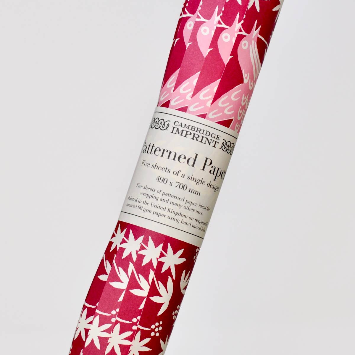 5 Sheets of Songbird Bramble Patterned Papers, photo 2 of 5