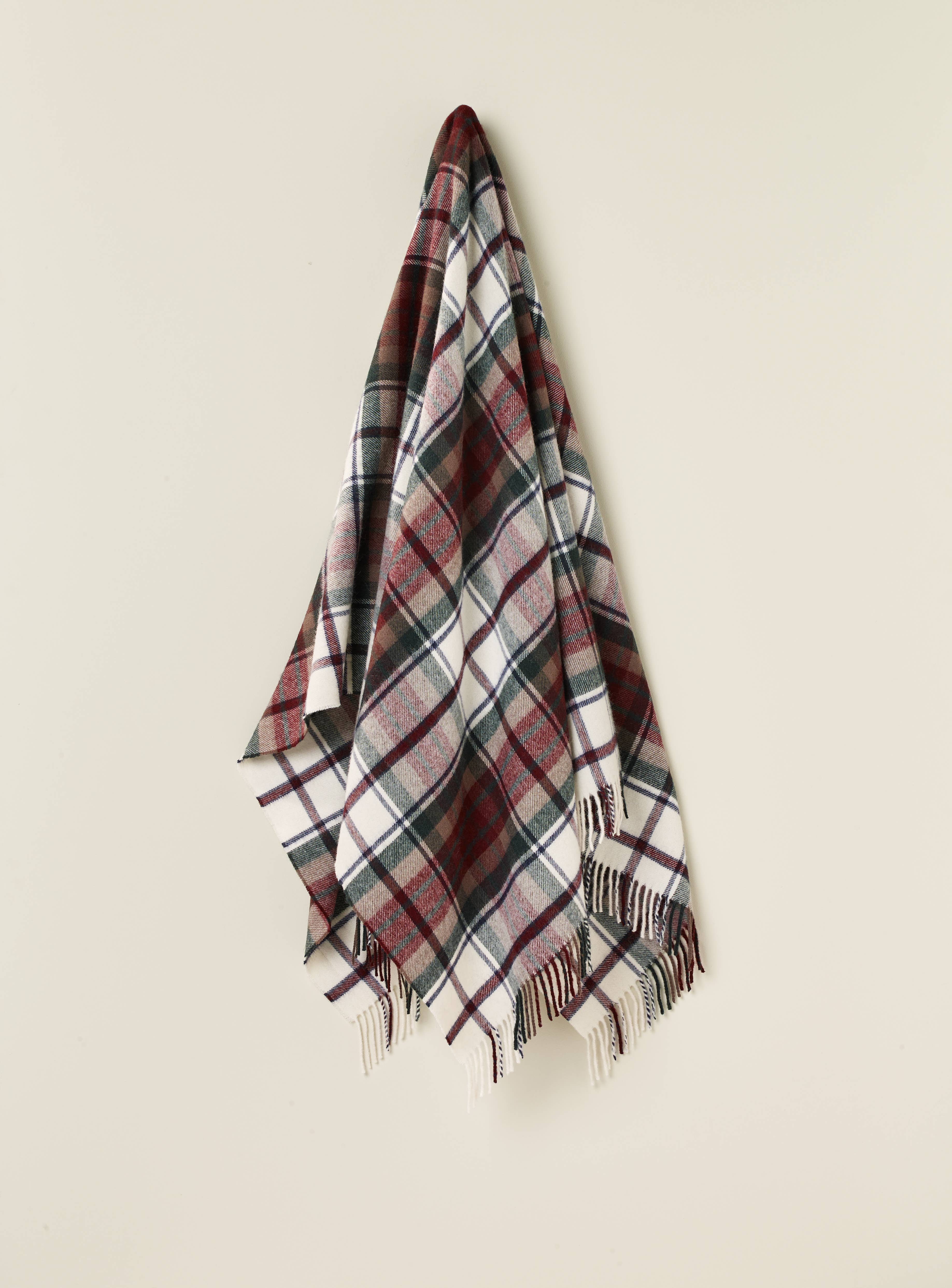 Bronte by Moon - Dress Macduff Tartan - Merino Lambswool Throw - Made in UK, photo 1 of 4