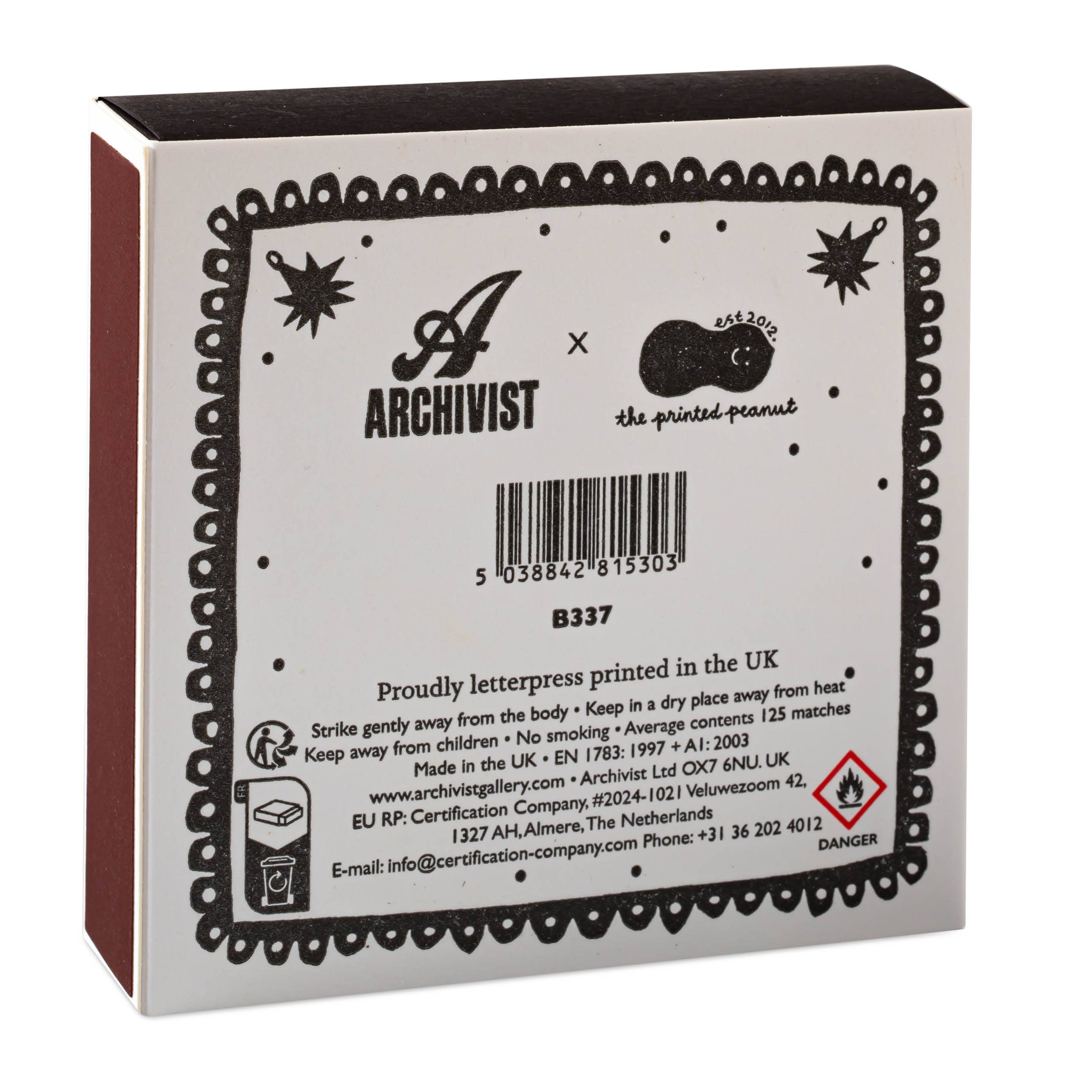 Black Miracle | Square - Safety Matches, photo 3 of 3