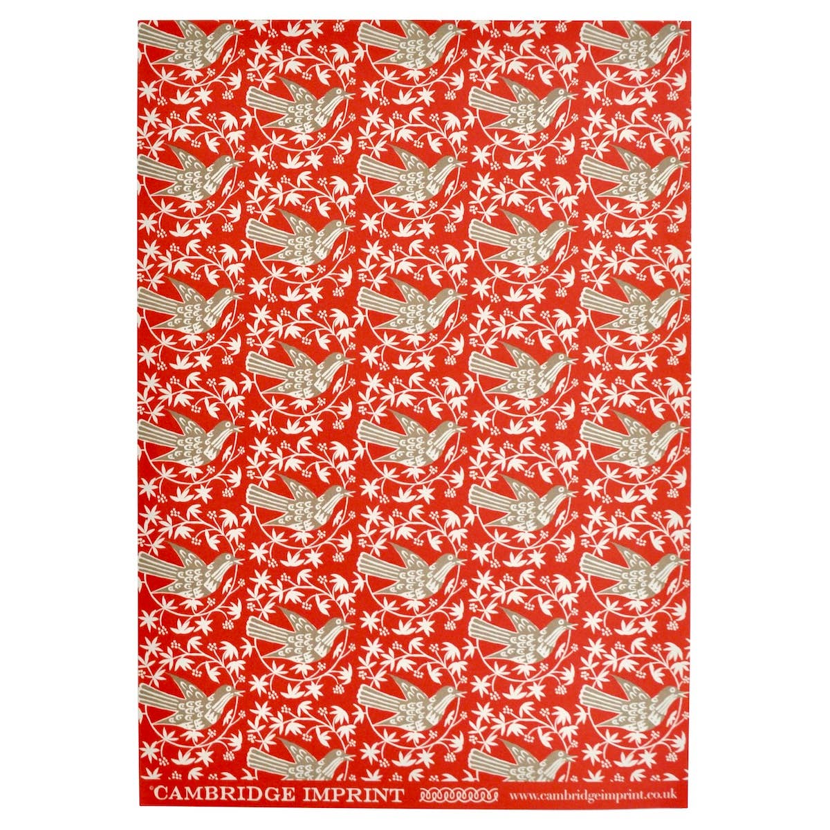 5 Sheets of Songbird Rosehip Patterned Papers, photo 4 of 5