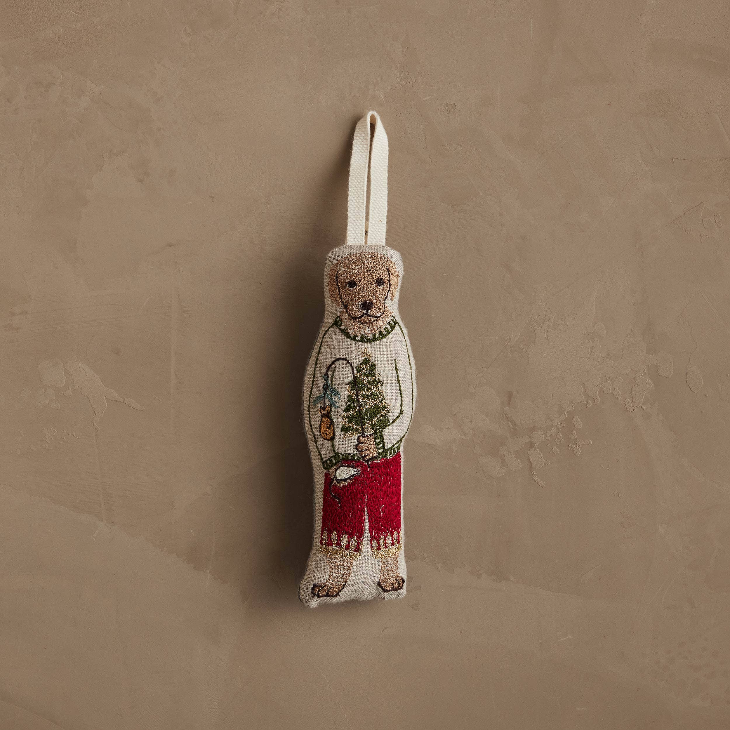 Dog with Gifts Ornament, photo 1 of 4
