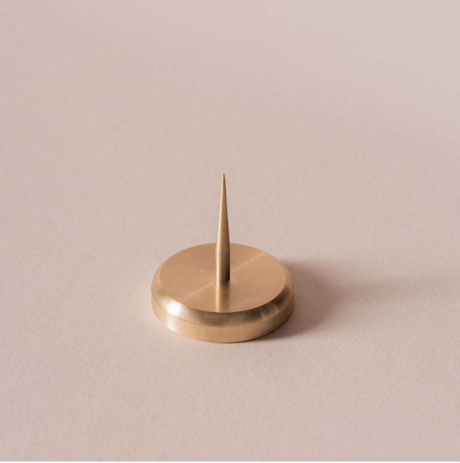 Wax Atelier - Brass Spike Candle Holder