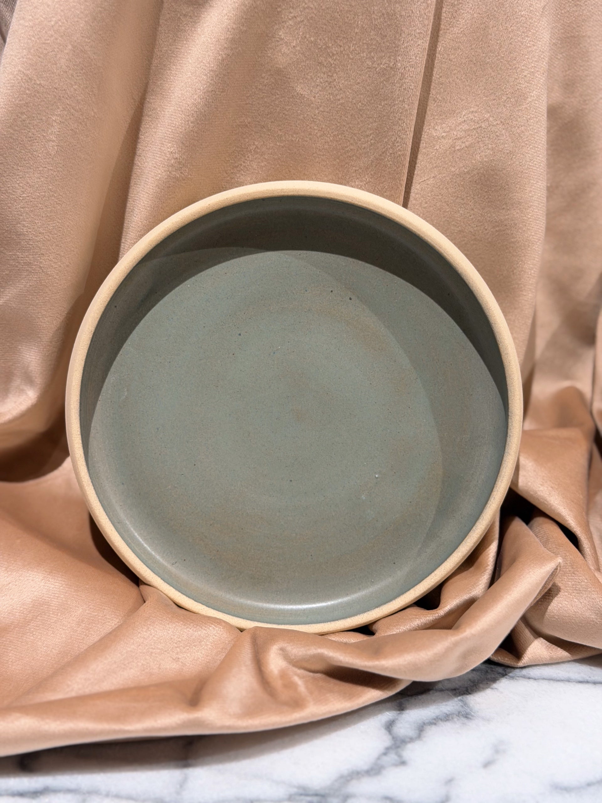 Terra Cotta Ceramics - Blue Matte Dish