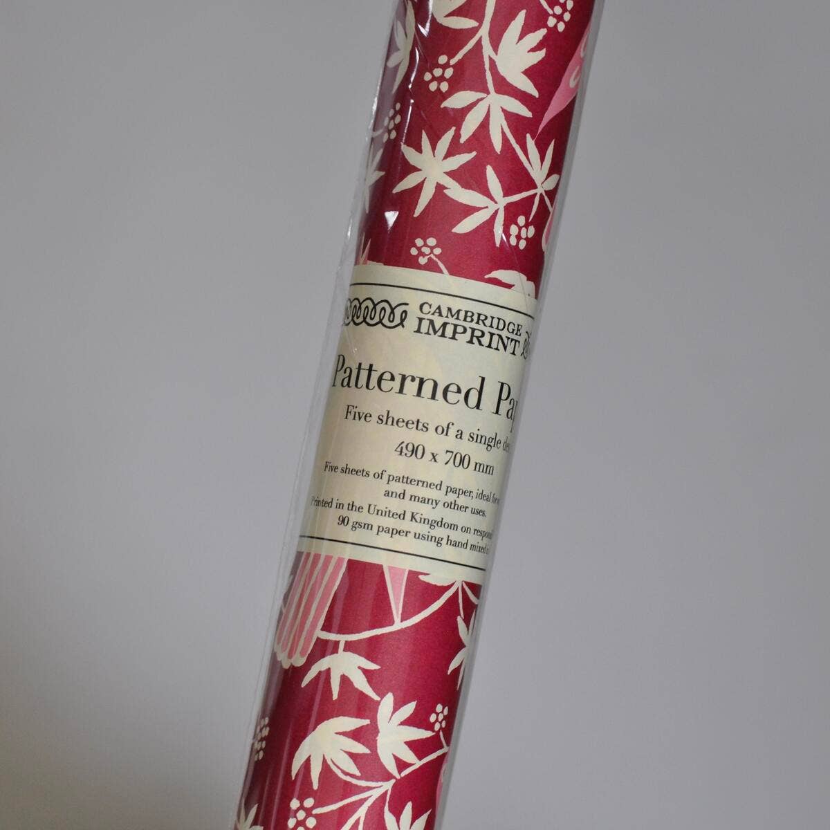 5 Sheets of Songbird Bramble Patterned Papers, photo 3 of 5