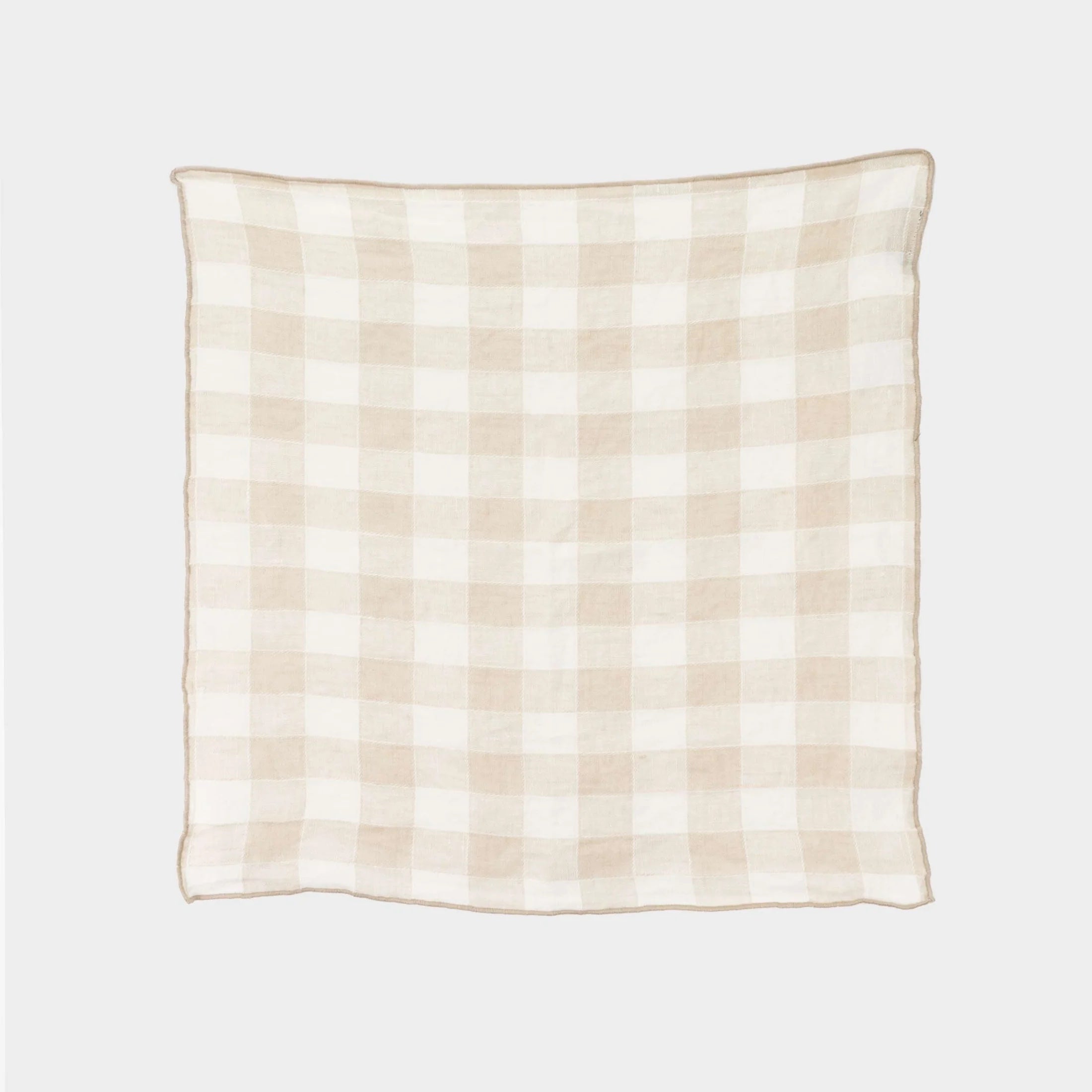 Maison de Vacances - Vichy Napkin - Creme