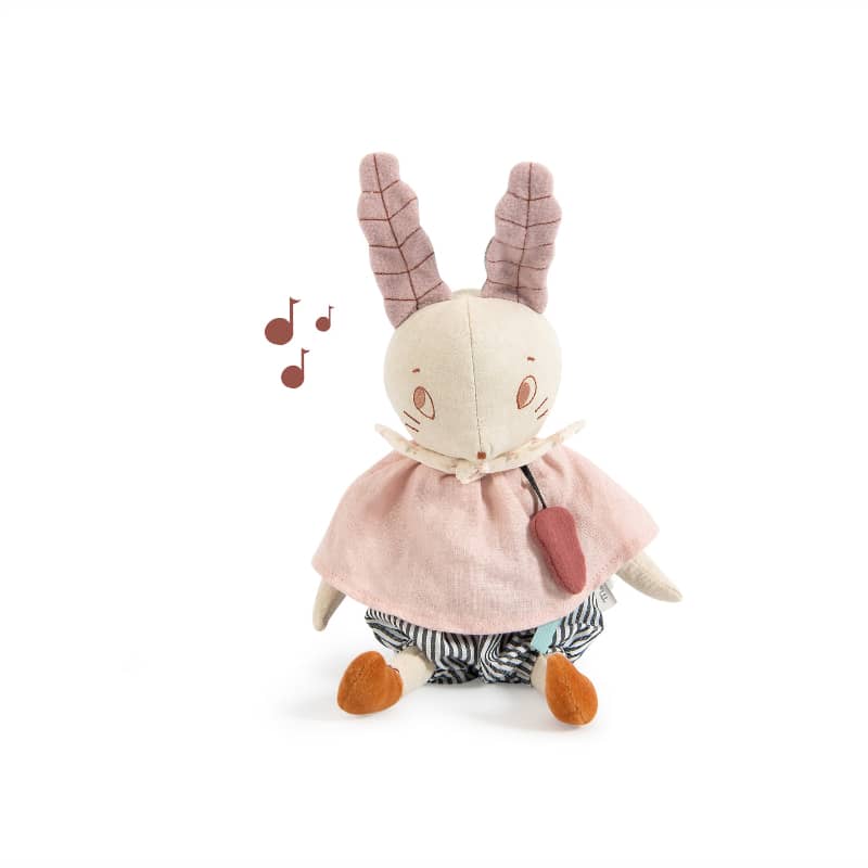 Lune the Rabbit - Musical Toy - Moulin Roty, photo 1 of 7