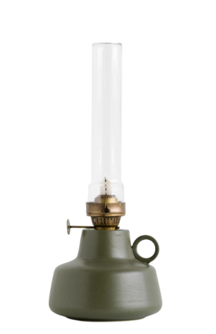 Sauca Oil Lamp - Olive Green