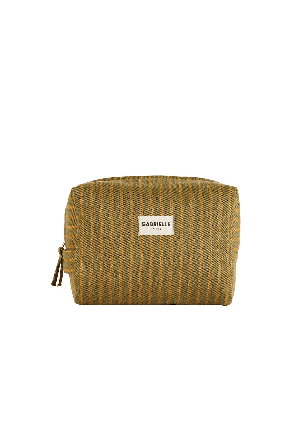 Rivoli Stripes cotton toiletry bag