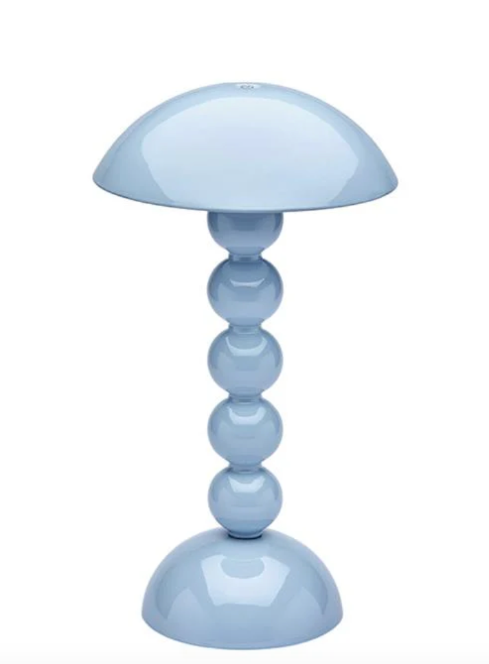 Addison Ross - 30cm Bobbin LED Lamp - Pale Denim, photo 2 of 2