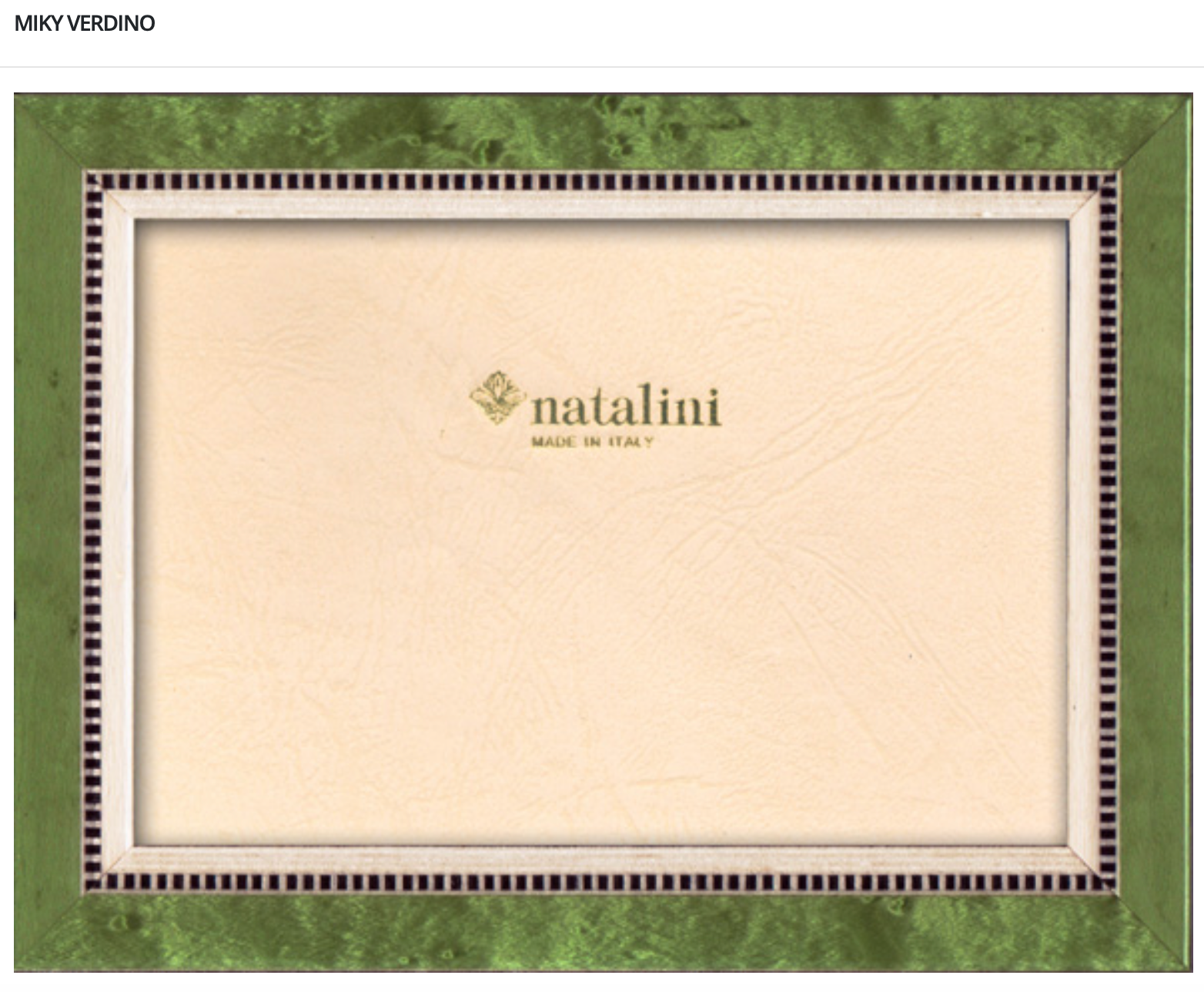 Natalini Frame - Miky Verdino5x7