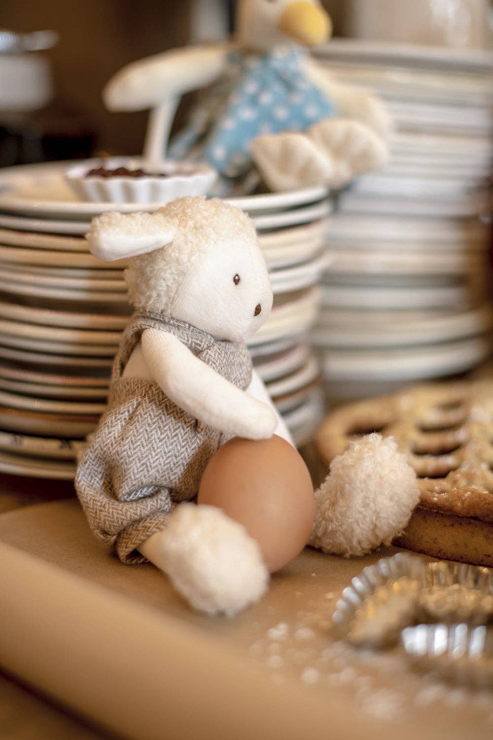 Albert The Sheep (small) - Stuffed Toy - Moulin Roty, photo 2 of 3