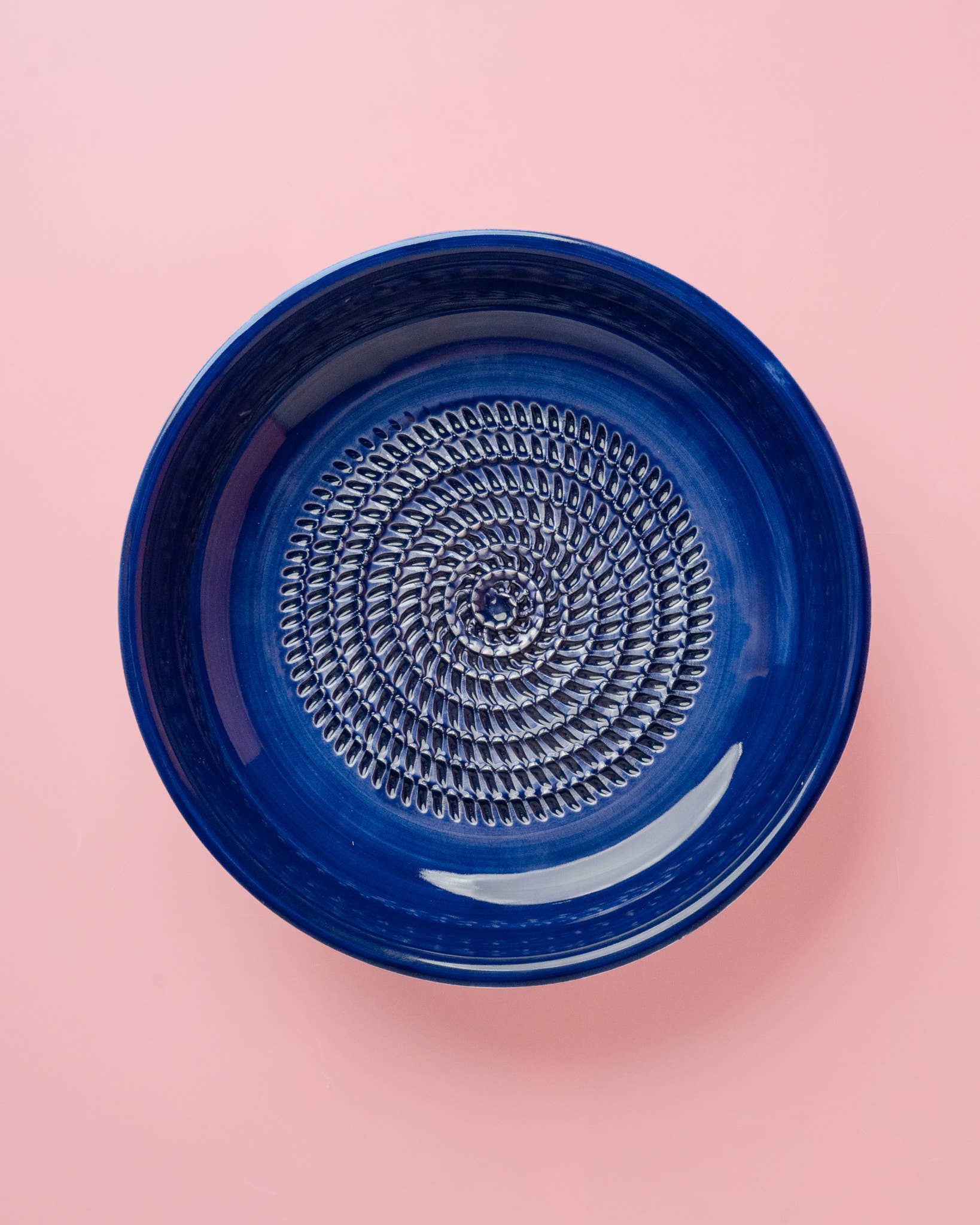 Garlic Grater Plate - Large Ceramic - Costa Azul, photo 4 of 8