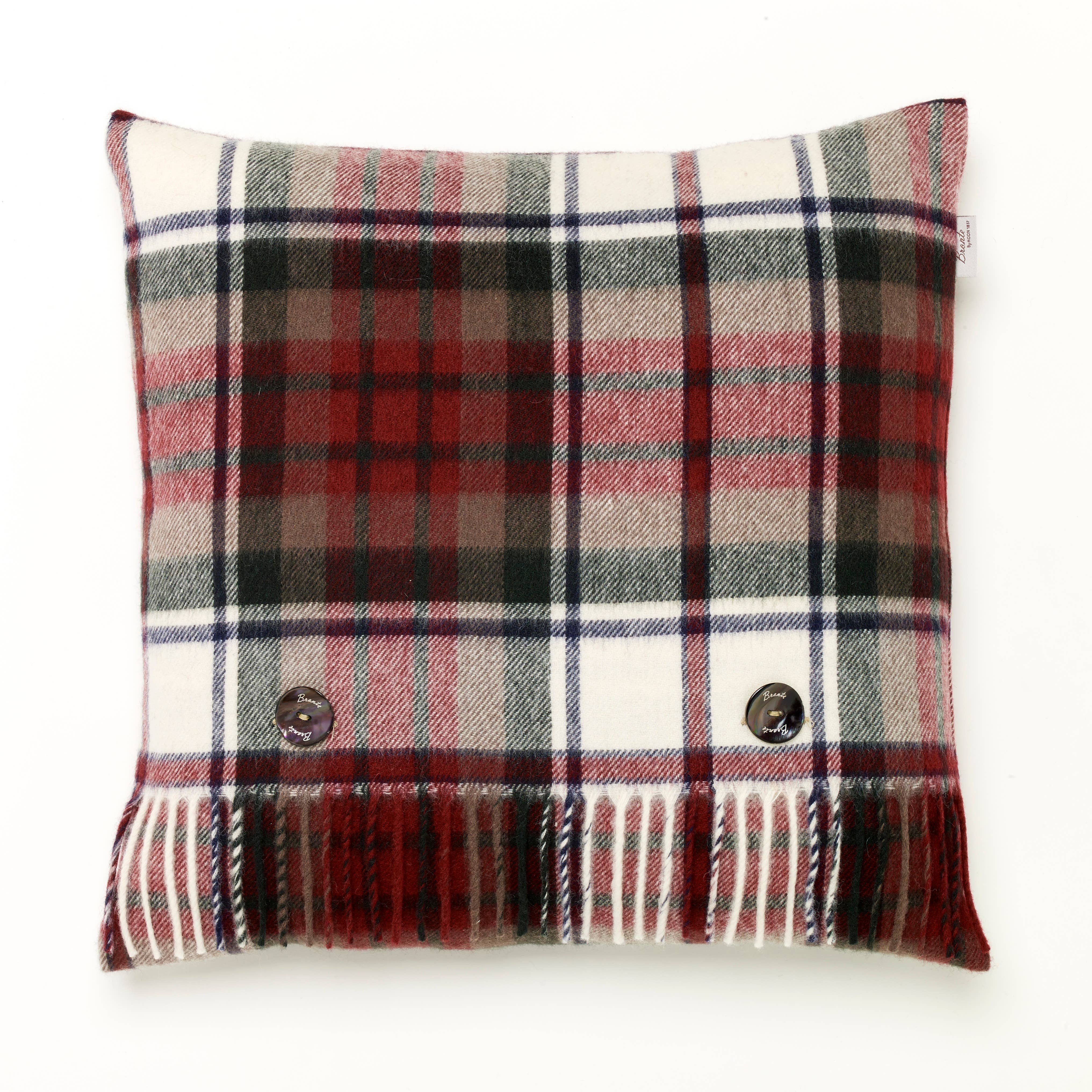 Bronte by Moon - Dress Macduff Tartan - Merino Lambswool Throw - Made in UK, photo 4 of 4