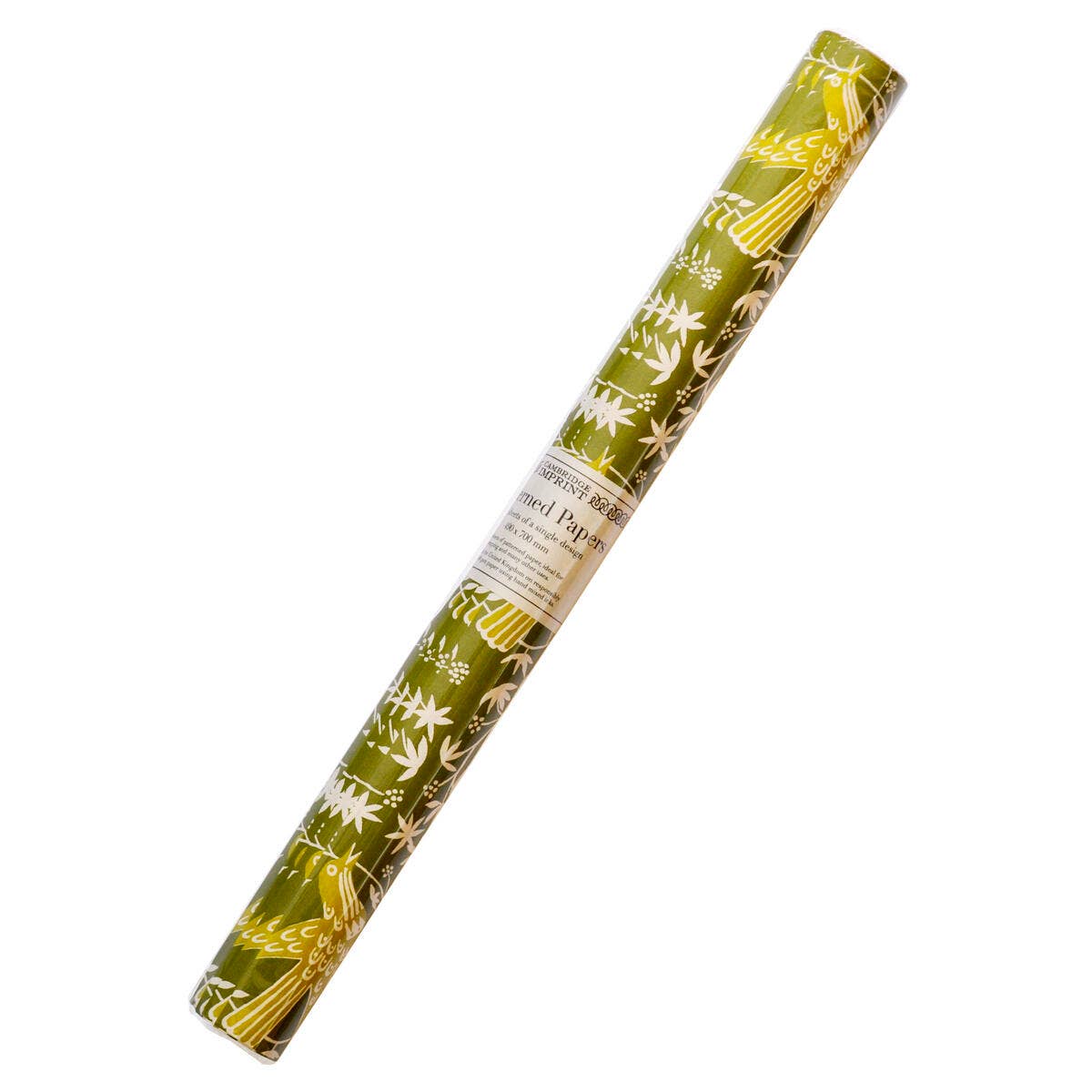 5 Sheets of Songbird Moss Patterned Papers, photo 1 of 5