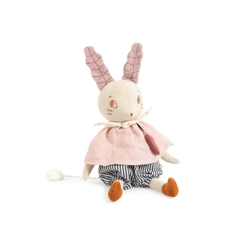 Lune the Rabbit - Musical Toy - Moulin Roty, photo 3 of 7