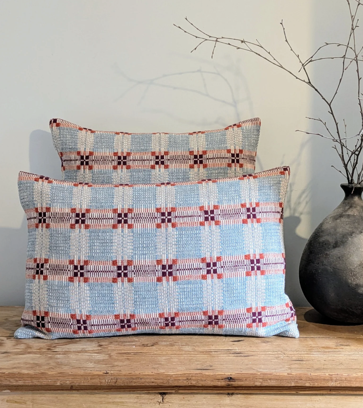 Topaz Overshot Cushion