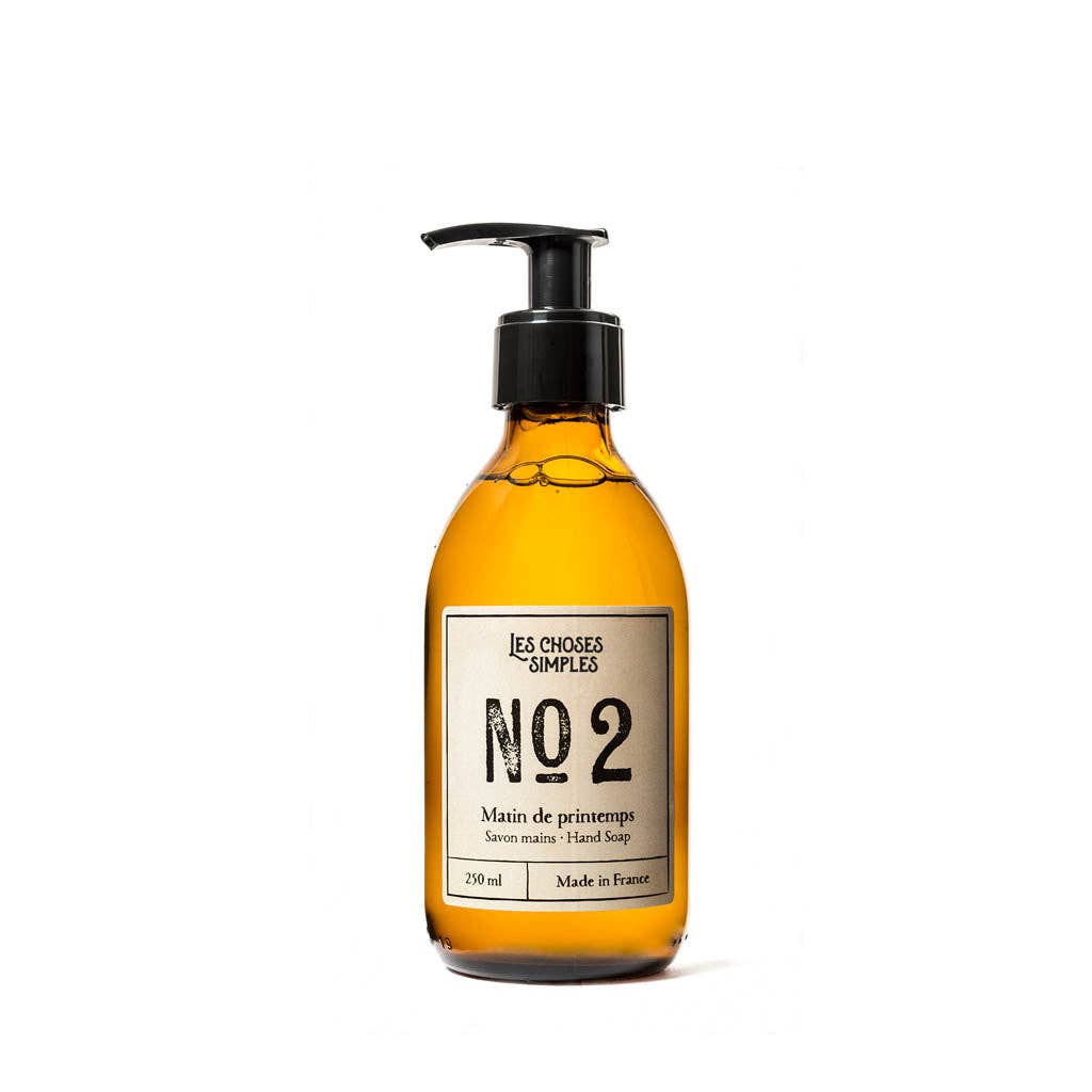 Hand & Body Soap -Nr2 Linen (250ml, Glass Bottle)
