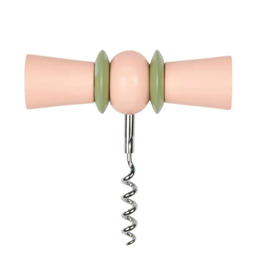 Addison Ross - Bowtie Corkscrew - Pink & Green