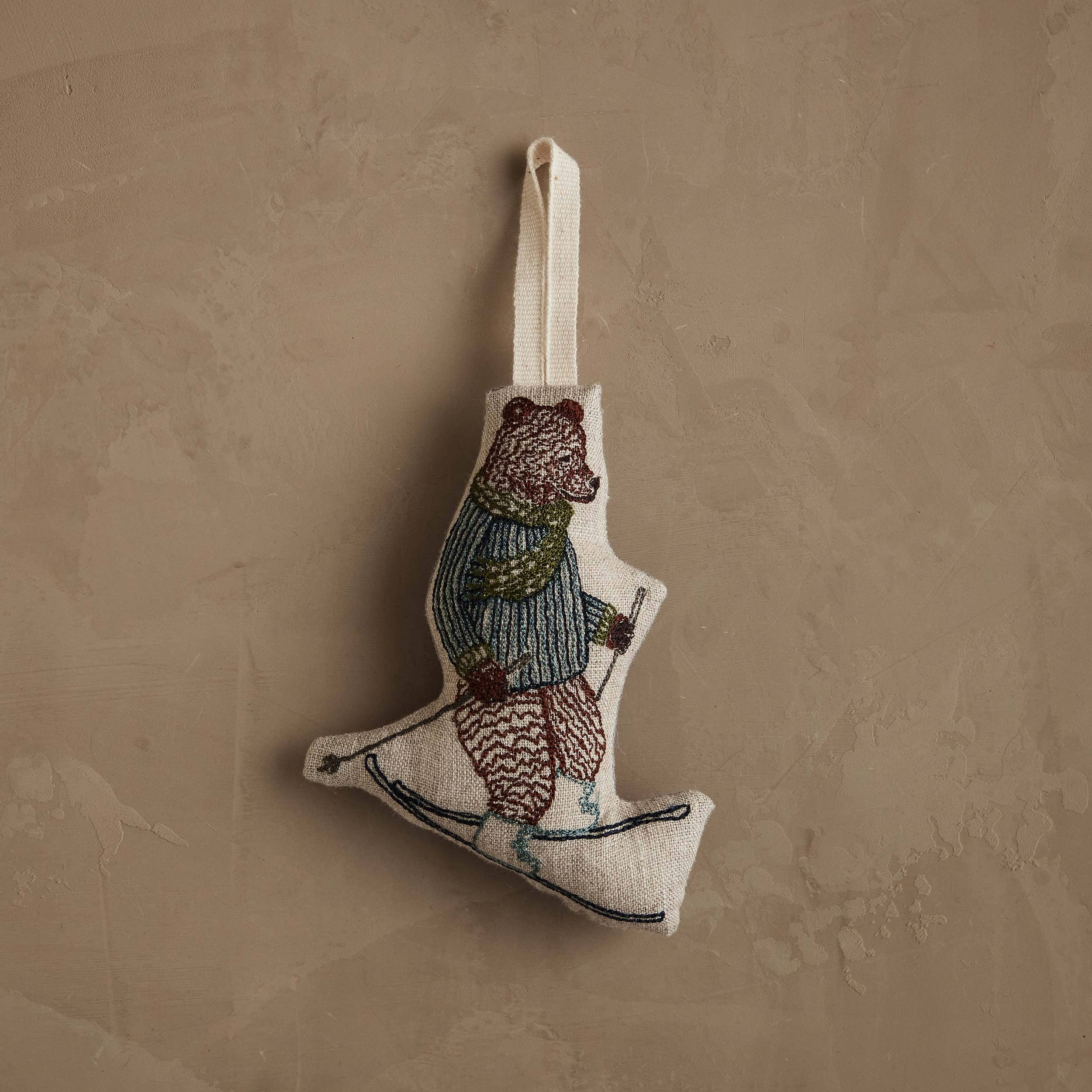 Downhill Bear Ornament, photo 1 of 4