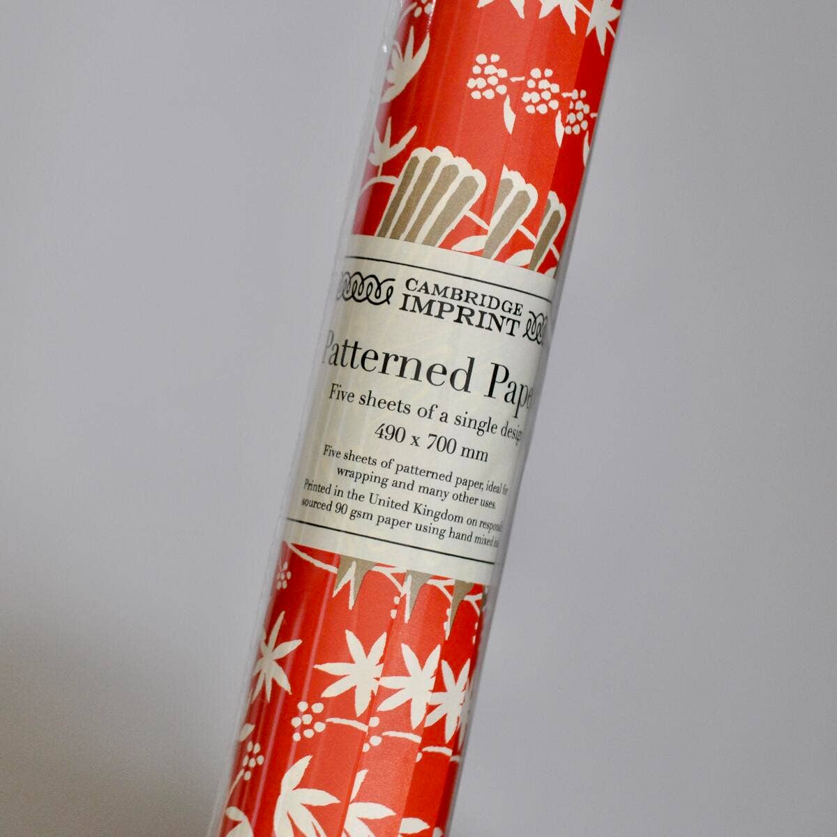 5 Sheets of Songbird Rosehip Patterned Papers, photo 2 of 5
