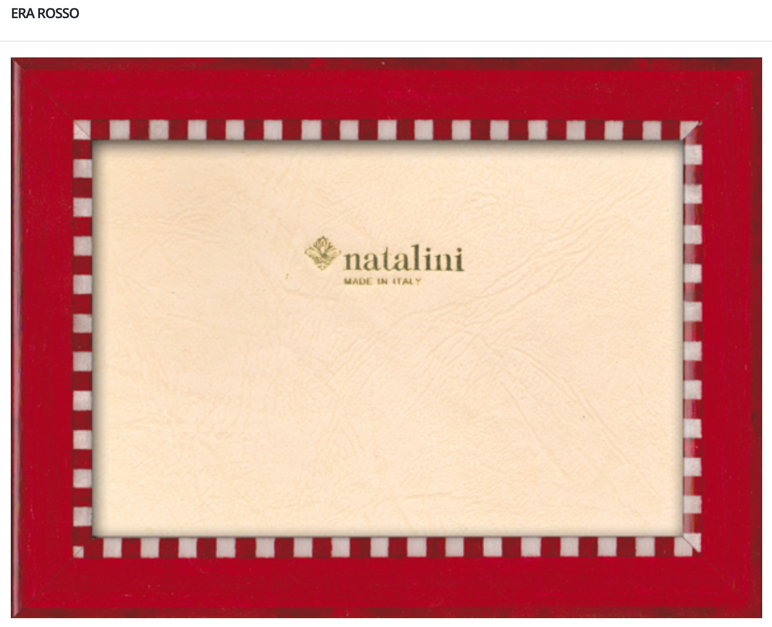 Natalini Frames - Era Rosso 5x7"