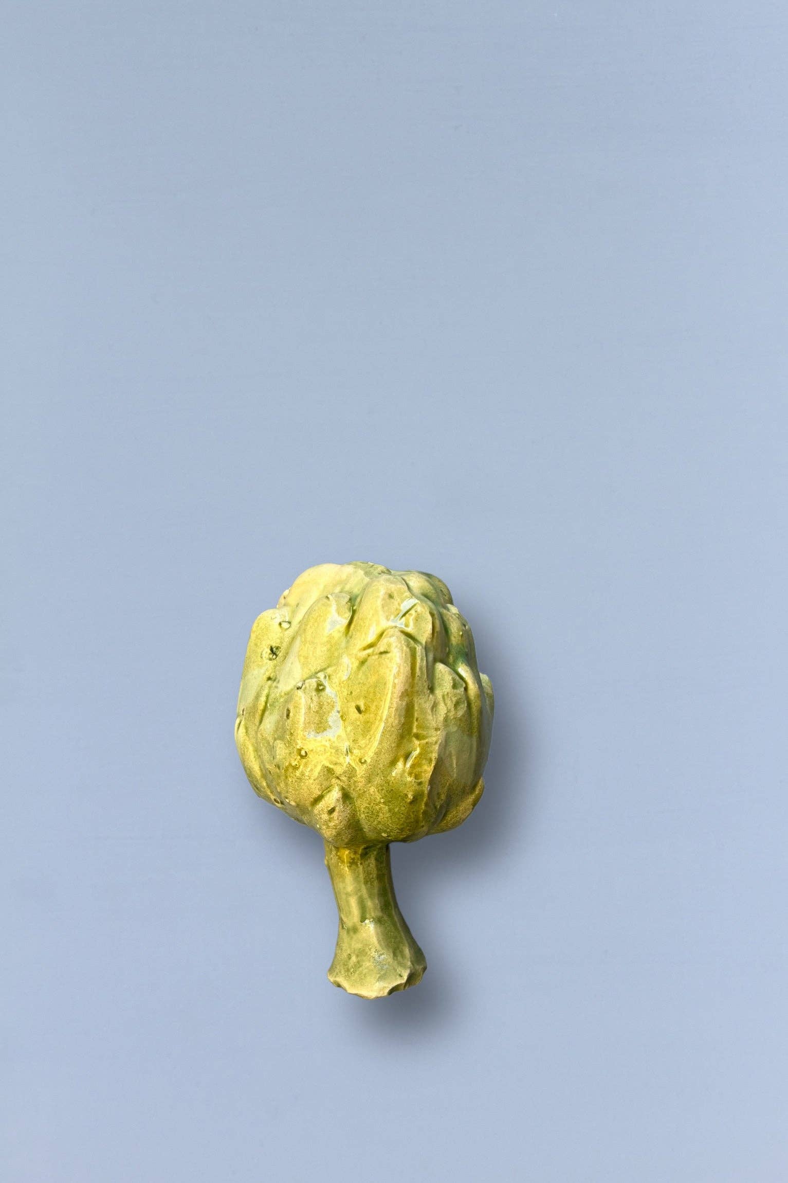 Glazed ceramic replica artichoke, photo 5 of 7
