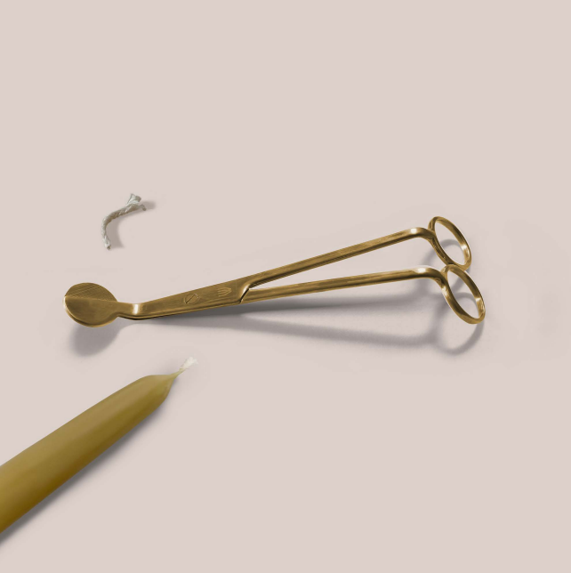 Wax Atelier - Gold Plated Wick Trimmer