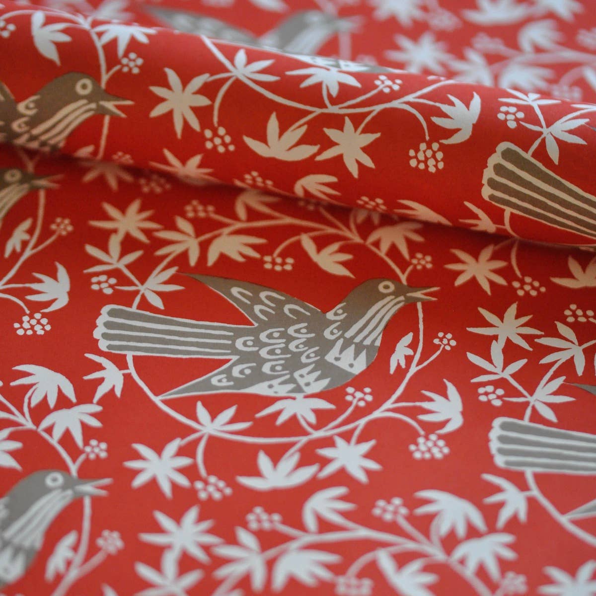 5 Sheets of Songbird Rosehip Patterned Papers, photo 3 of 5