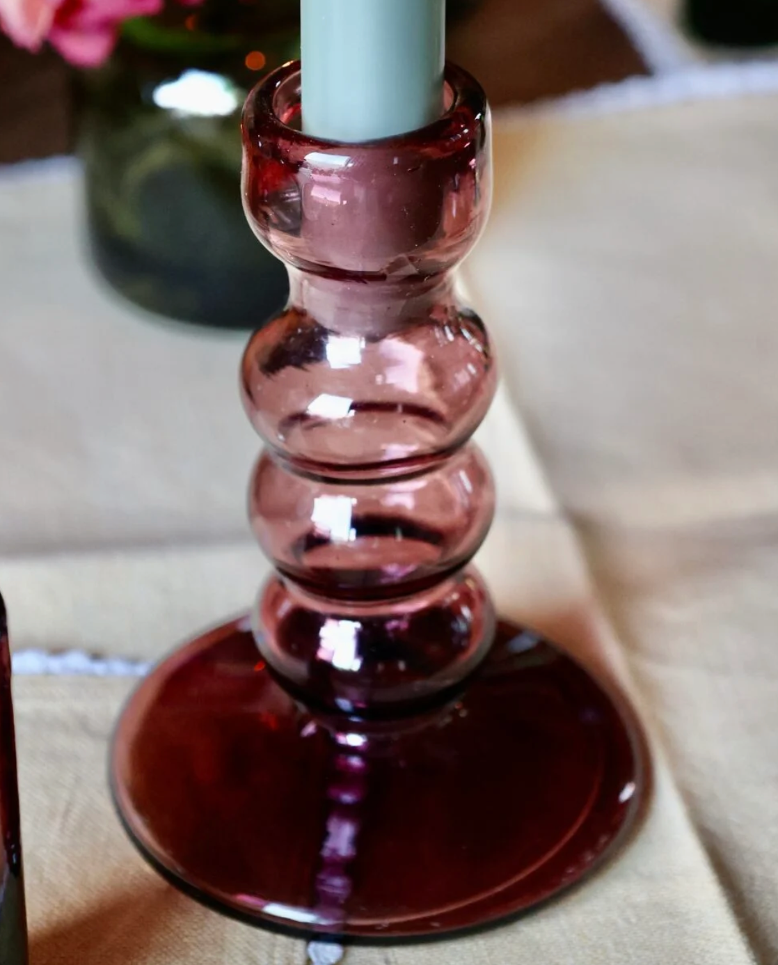 La Soufflerie - Bougeoir Bulles - Framboise, photo 3 of 3