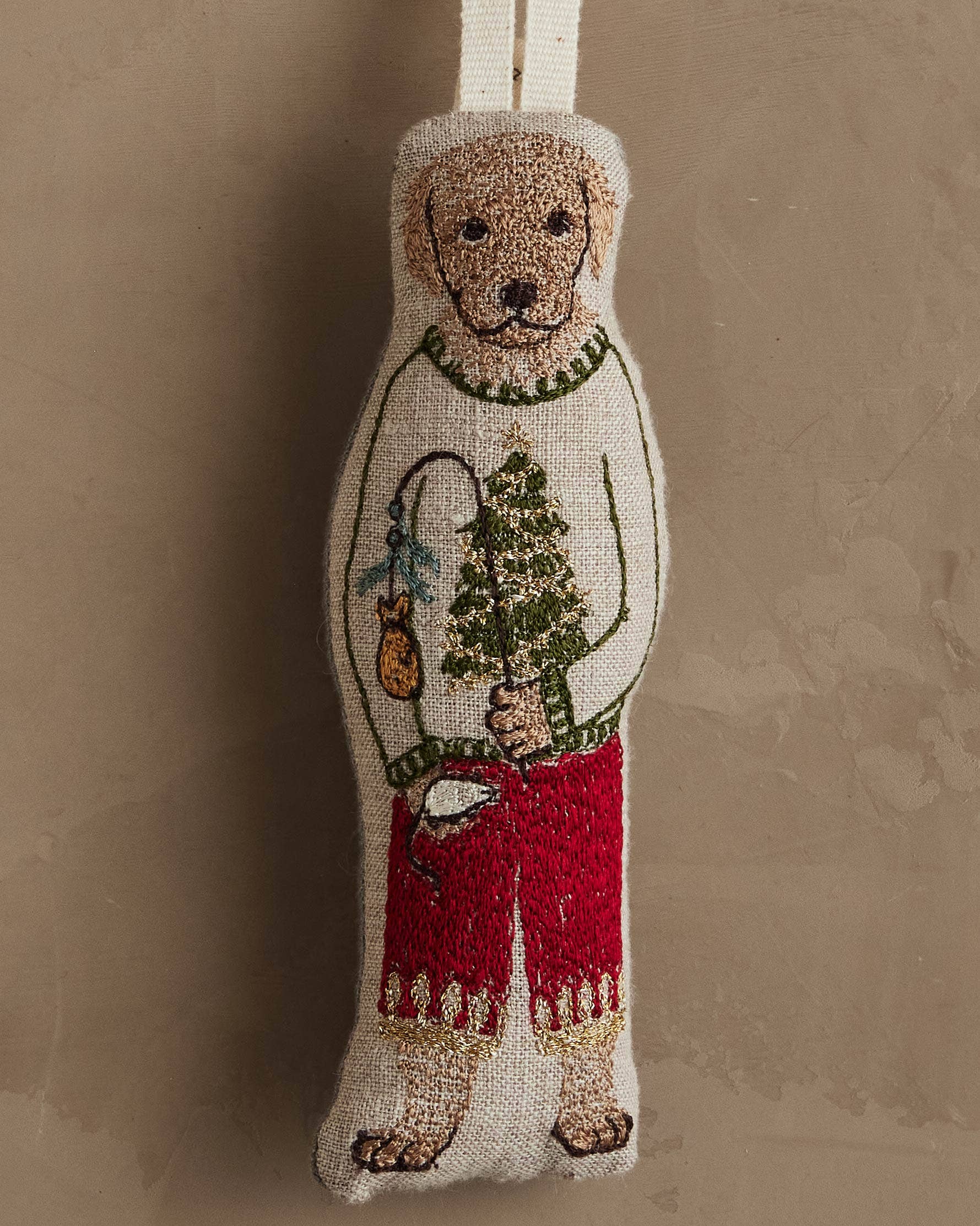Dog with Gifts Ornament, photo 3 of 4