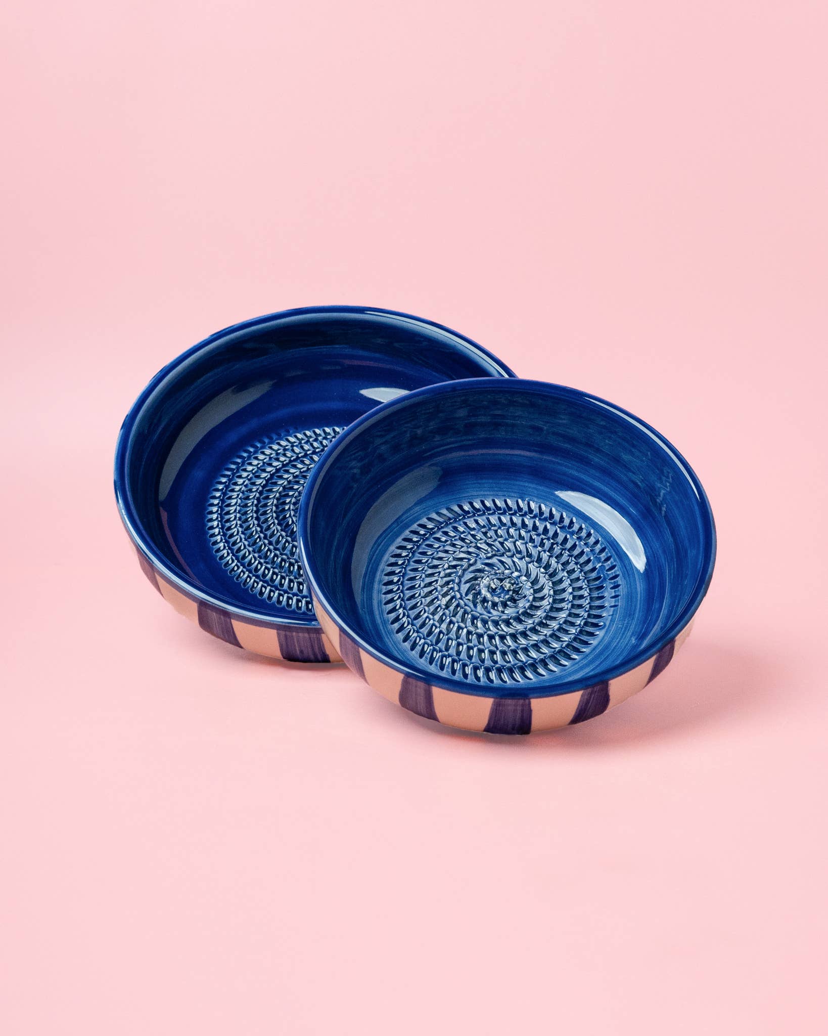 Garlic Grater Plate - Large Ceramic - Costa Azul, photo 1 of 8